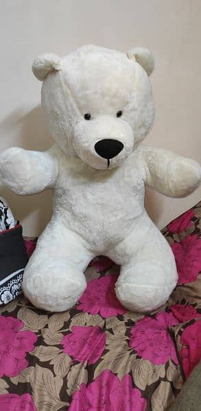 Giant Teddy bear imported Big size teddy bear 3.5 feet tall 1