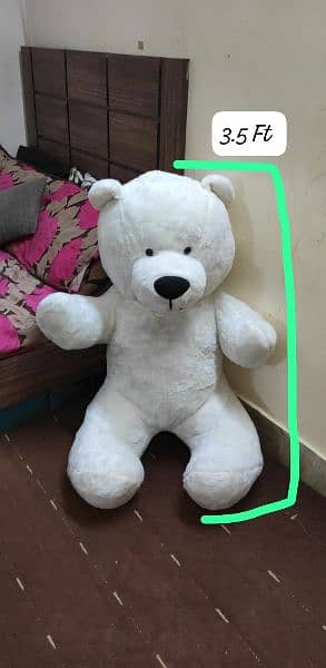 Giant Teddy bear imported Big size teddy bear 3.5 feet tall 2