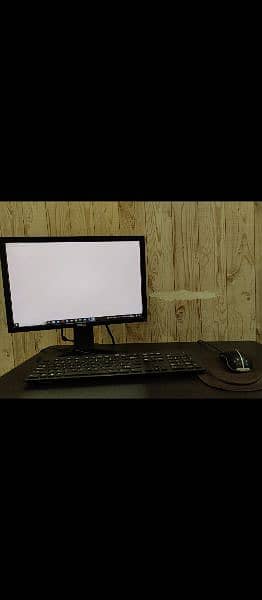 Lenovo Desktop & Dell Led With Mouse & Keyboard 3