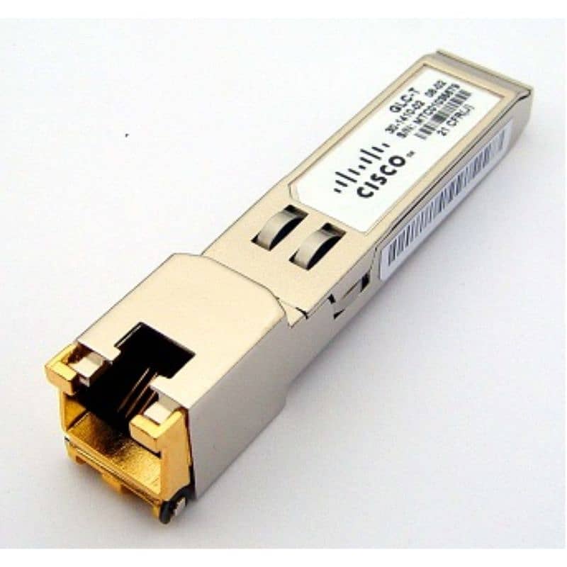 SFP 1 G / 10 G CISCO optical / electrical transceiver module 0