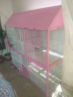 iron cage for sale three partition