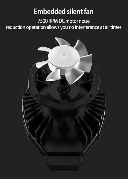 Memo Professional DL-05 Gaming Cooling Fan For Mobile 7