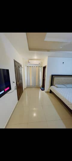1 Bed Furnished Apartment is available for rent per day