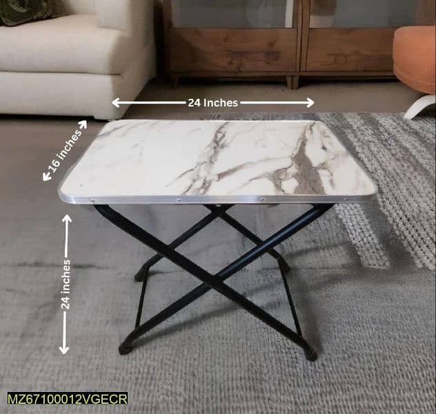 Foldable and adjustable coffee table 2