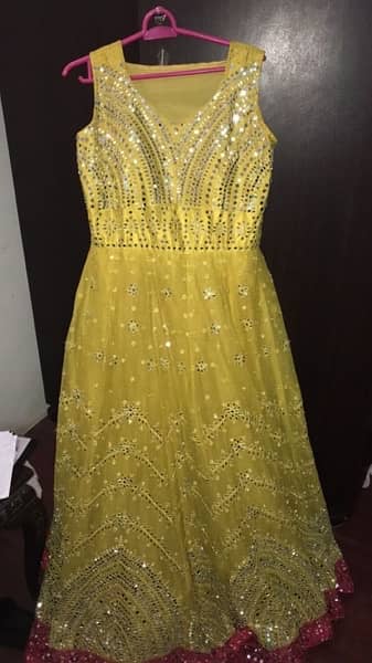 yellow frock 1