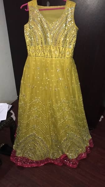 yellow frock 5