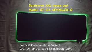 gaming mouse pad rgb light 0