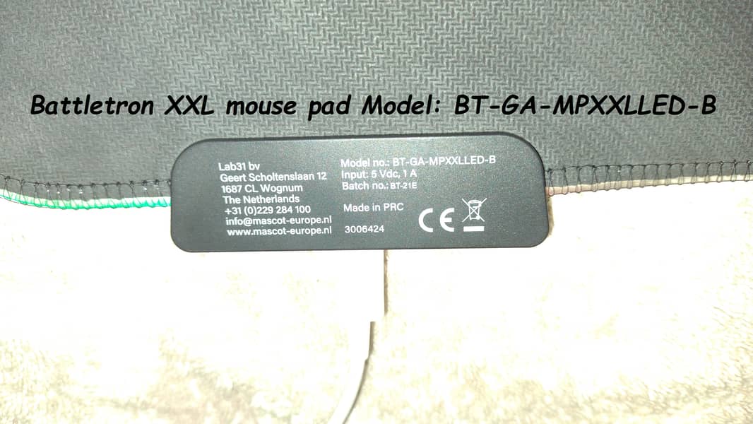 gaming mouse pad rgb light 8