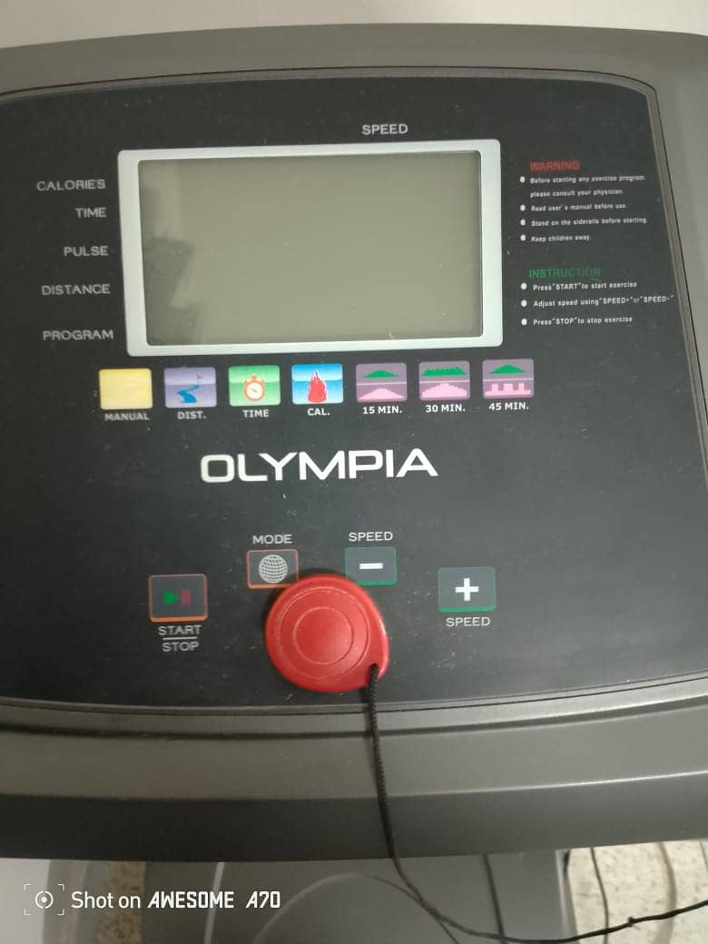 OLYMPIA Motorized Treadmill 7