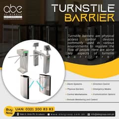 Tripod Turnstile Barrier Human Access Control System (All Types)