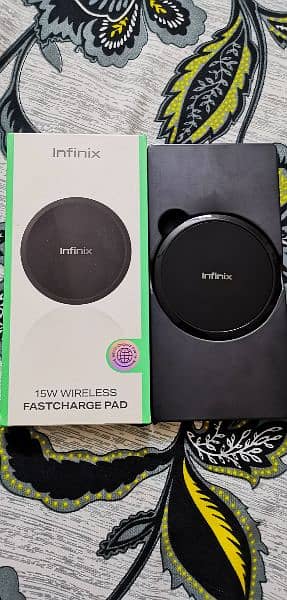 New 15Watts Fast Wireless Charging Pad By Infinix Mobility ORIGINAL 0