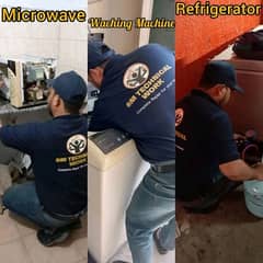 AC & Refrigerator Repair All over karachi guarantee k sat km krta ha