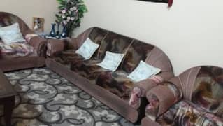 Five seater sofa set used like new