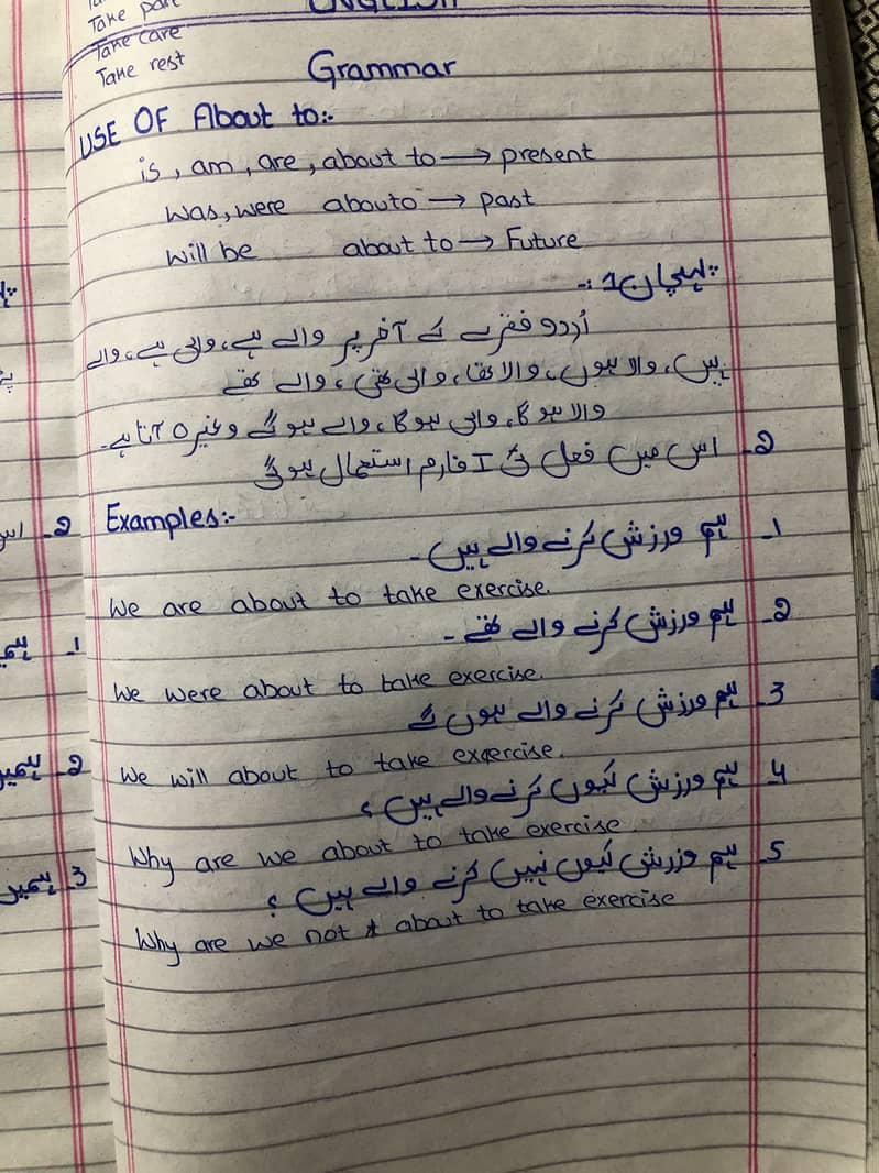Handwritten Assignment work 17