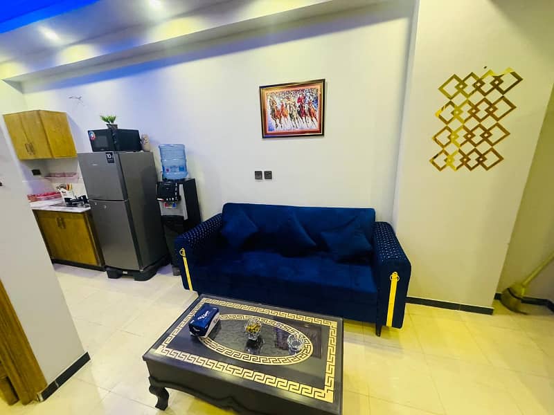 Furnished 1 bedroom apartment for rent in phase 4 civic centre bahria town rawalpindi 2