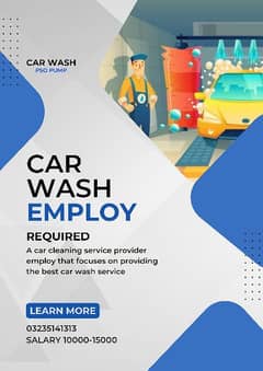 car wash experienced employee required