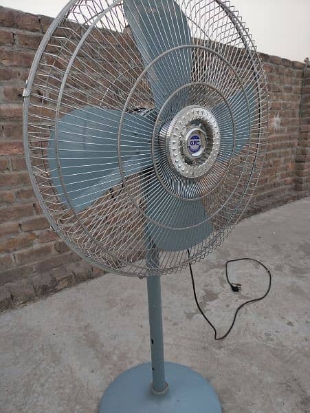 GFC pedestal fan with copper motor 1