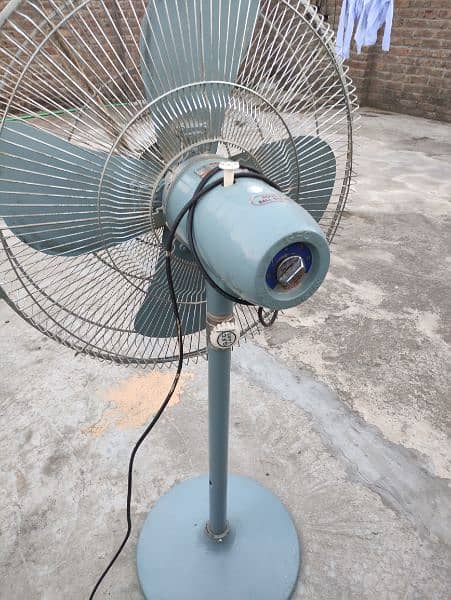 GFC pedestal fan with copper motor 3