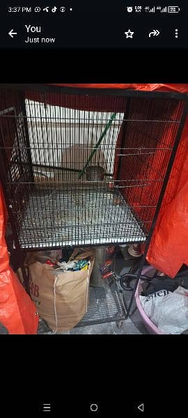 Bird's cage for urgent sale. 1
