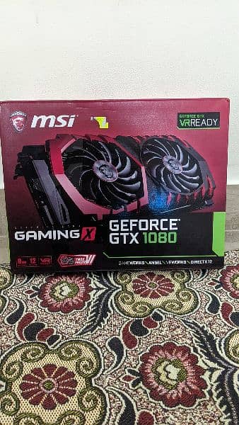 *DEAD CARD* MSI GTX 1080 8gb with Box (10/10) 1