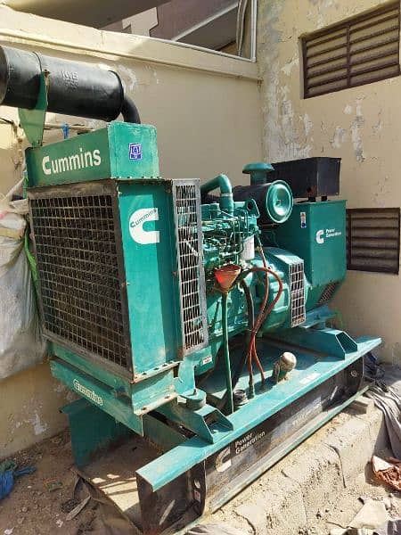 CUMMINS 4BTA DIESEL  50 kva 3 phase generator) 0