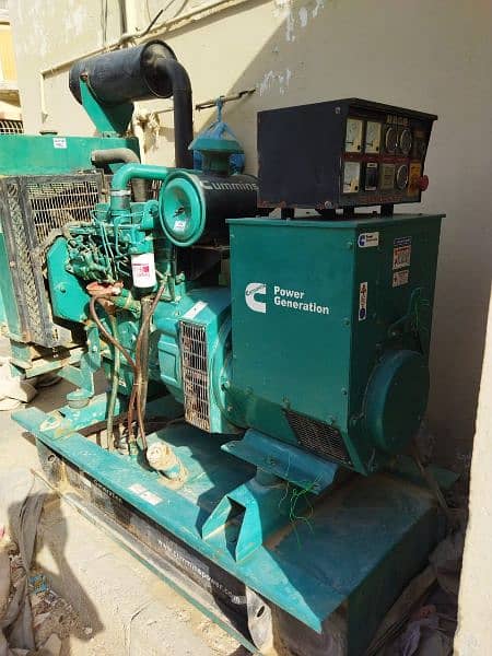 CUMMINS 4BTA DIESEL  50 kva 3 phase generator) 2