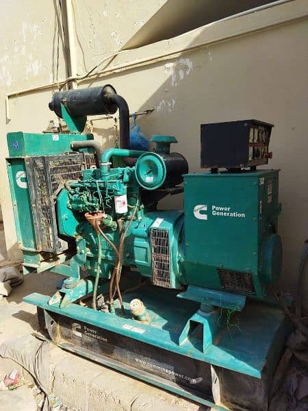 CUMMINS 4BTA DIESEL  50 kva 3 phase generator) 6