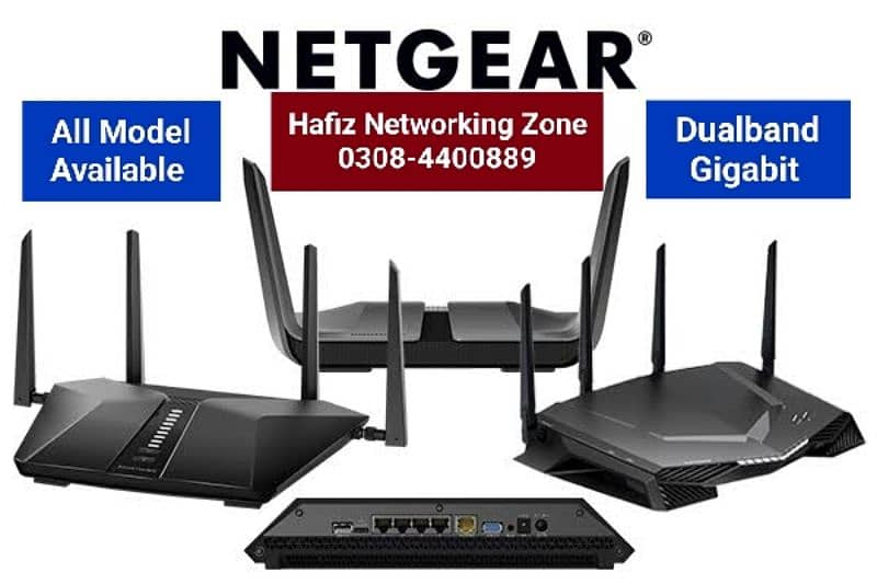 Gaming NETGEAR R6400 Nighthawk Super Faster Range Router 2gh/ 5ghz 5