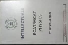 These are Ecat books for university admission tests.