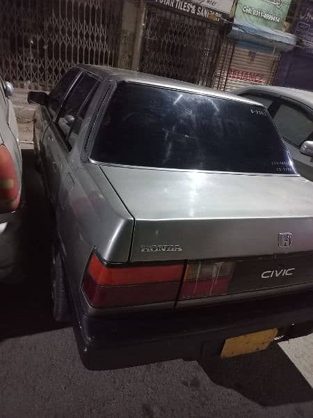 Honda Civic SI 1987 4