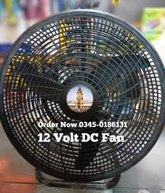 12 Volt DC Fan Charging Without Charging Rechargeable Fans