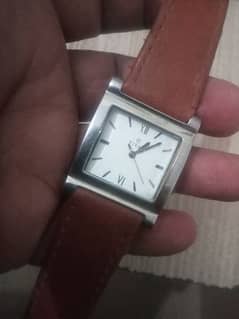 beautiful  Titan date time quartz watch Model whats app 03071138819