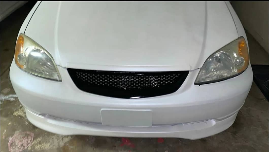 Civic Mesh Grill 2001-2005 3