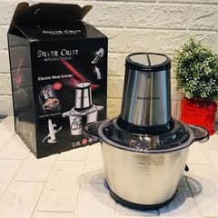Silver Crest Electric Meat and Food Chopper, 3L Capacity,