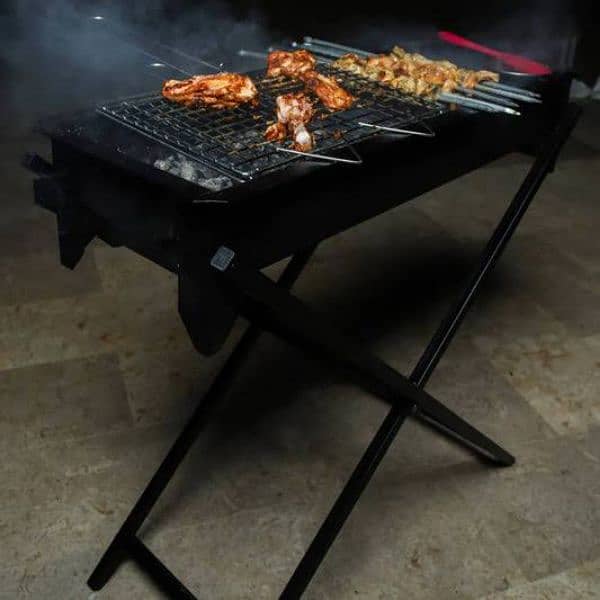 BARBECUE BBQ / SIGRI Grill With Stand 18 TO 48 INCHES 0