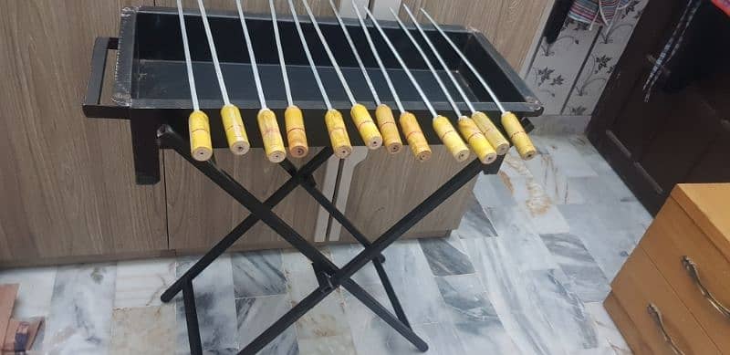 BARBECUE BBQ / SIGRI Grill With Stand 18 TO 48 INCHES 5