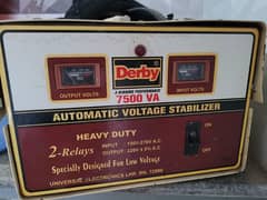Derby Stabilizer 7500 watt
