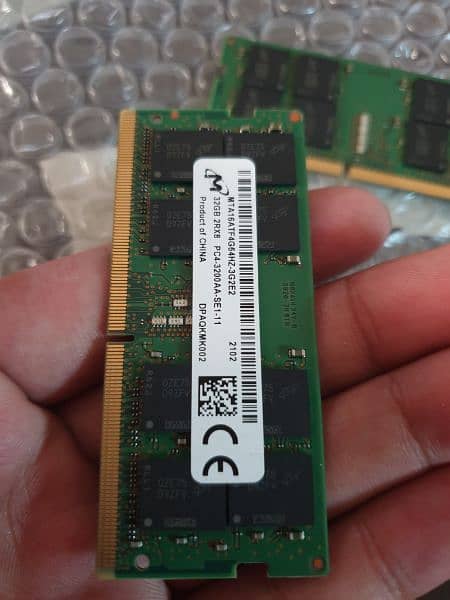 2x32gb ddr4 3200mhz laptop ram 2