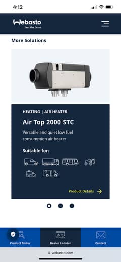 (-)ebasto Feel the Drive car heater made in Germany 0