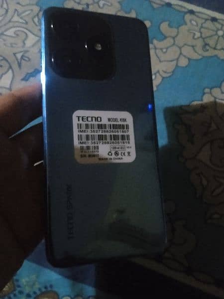 Techno Spark 10c' 4+4gb Ram 128gb Rom' blue Colour 1