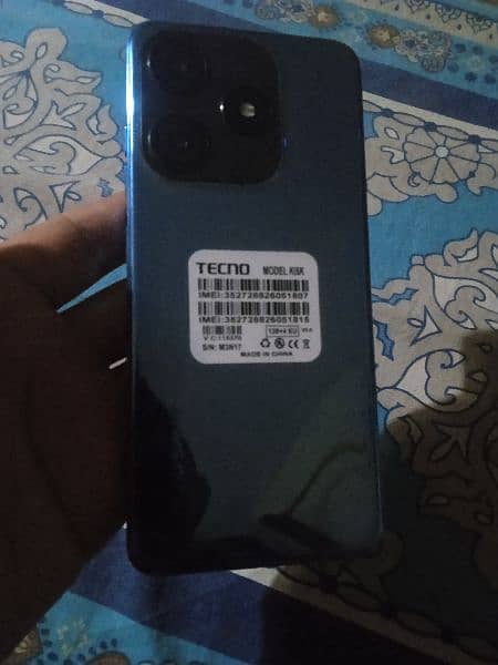 Techno Spark 10c' 4+4gb Ram 128gb Rom' blue Colour 2