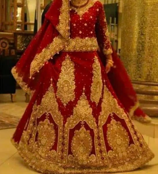 wedding lehenga bridal barat walima maxi preloved 16