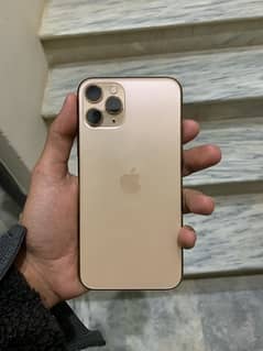 Iphone 11pro dual sim pta approved 256GB Gold colour 90 bh% only mob