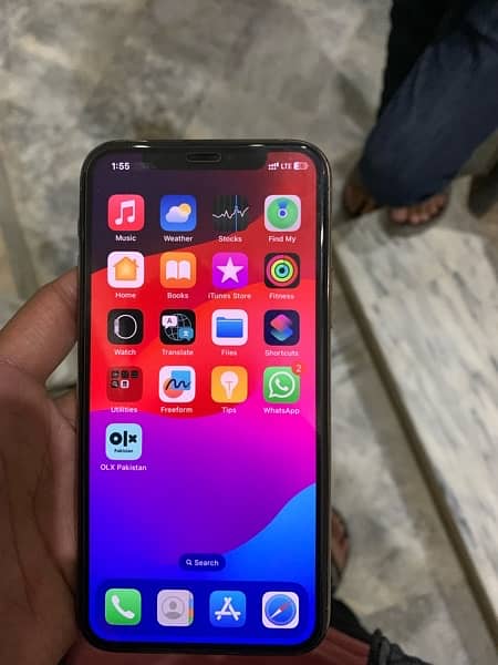 Iphone 11pro dual sim pta approved 256GB Gold colour 88 bh% only mob 2