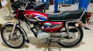 CG-125 RED NUT TO NUT GENUINE DRIVEN LIKE A NEW BIKE ON MY OWN NAME 0