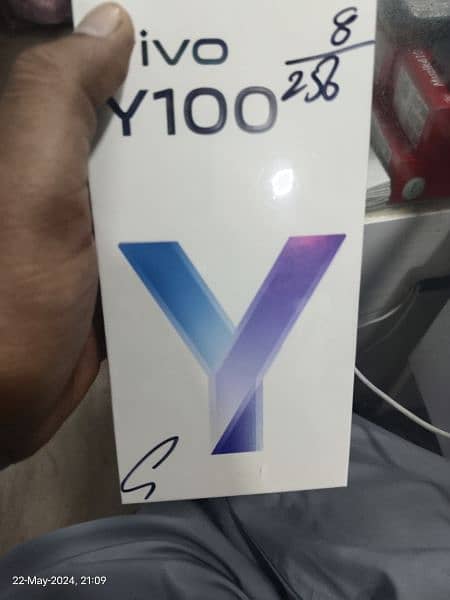 VIVO Y100 16/256 box pack all. colors available 0