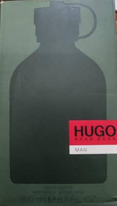 HUGO BOSS MAN Green EAU DE TOlETTE  200ML Brand new
