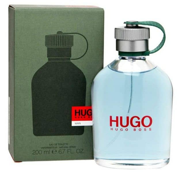BOSS Edu Edp "Hugo BOSS MAN (Green)" Box Pack Perfume 200ML Bottle . 1