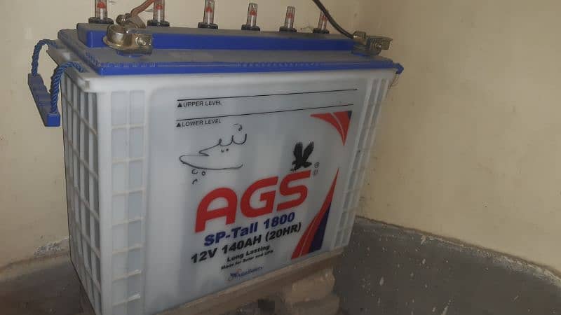 AGS tall tubler battery urgent sale 0