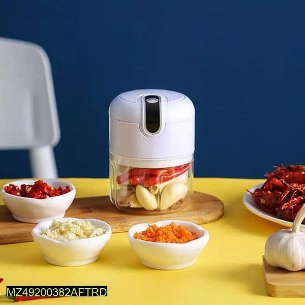 Multi functional electric food chopper 4